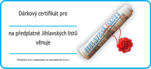 Dárkový certifikát - klasický